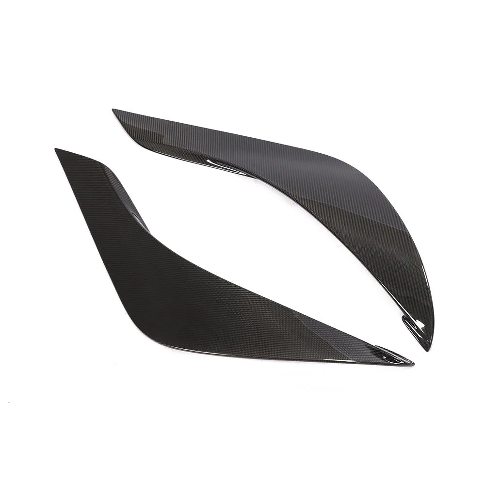 Toyota Supra A90 Dry Carbon Fiber Rear Side Blades - Image 3