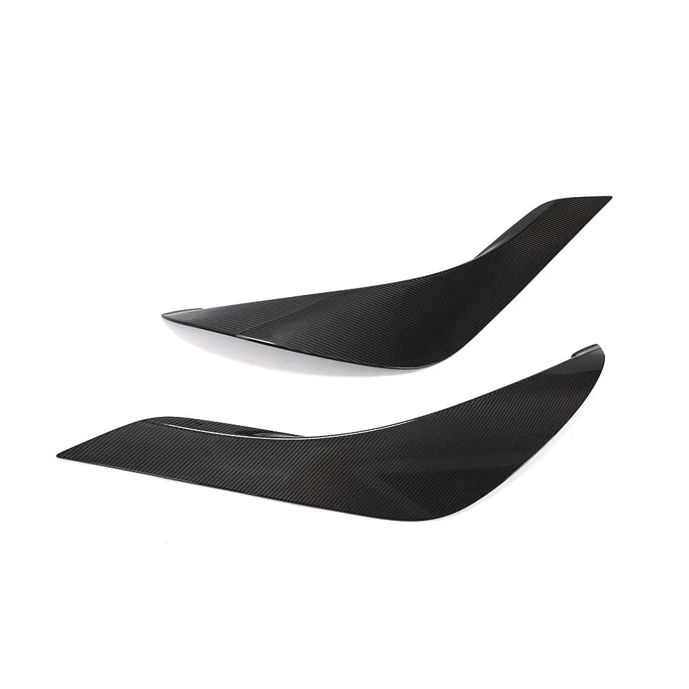 Toyota Supra A90 Dry Carbon Fiber Rear Side Blades - Image 5