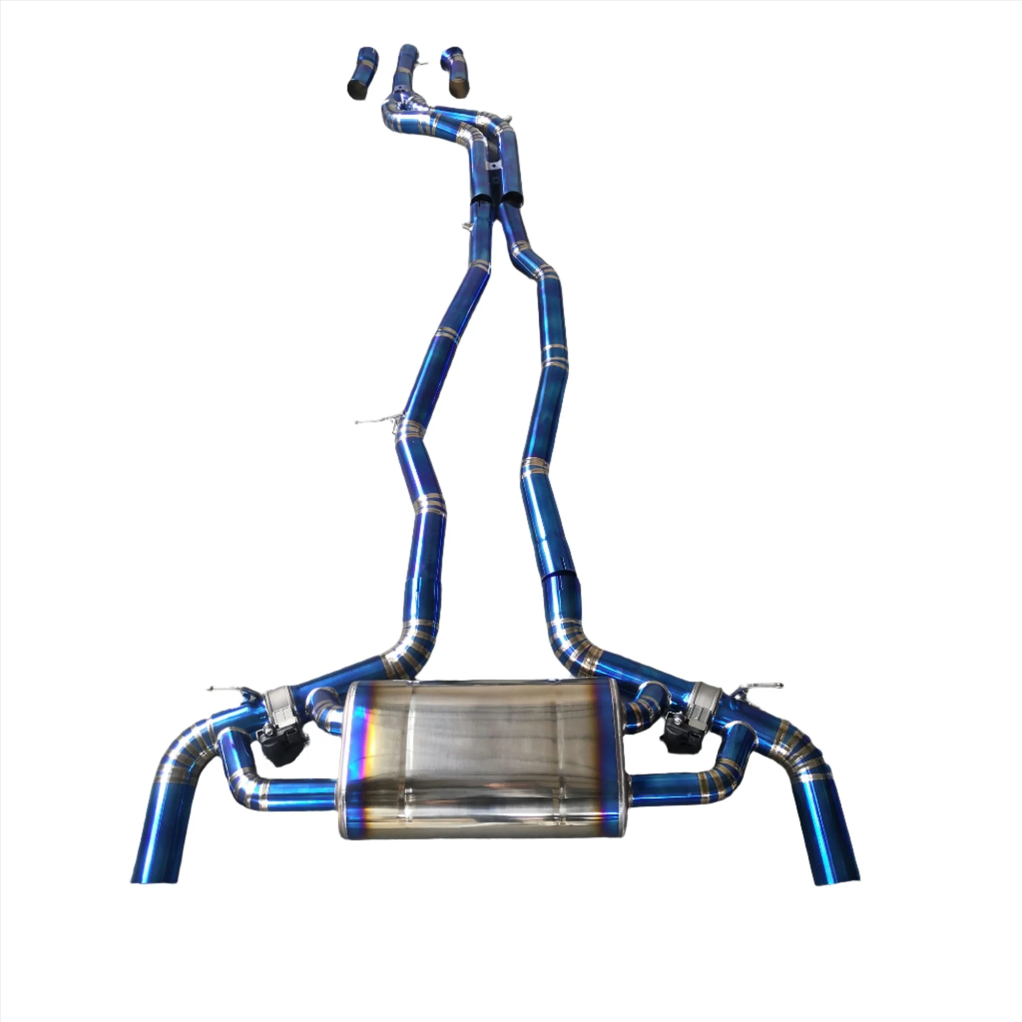 Toyota Supra A90 Titanium Alloy Catback Exhaust with Valve