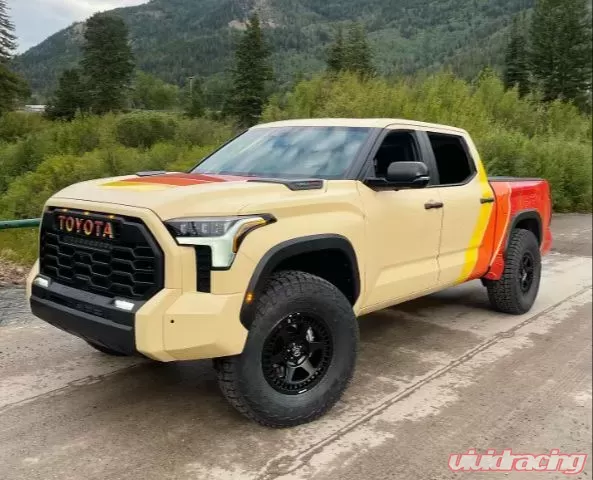 Toyota Tundra (2022-2024) D07 Wheel Set (Matte Black) - Image 9