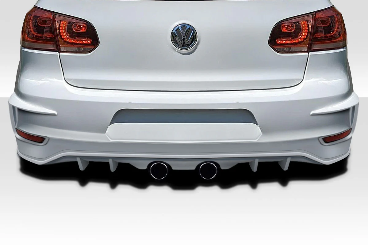 Volkswagen Golf GTi (2010-2014) R400 Look Rear Bumper Cover - Image 4