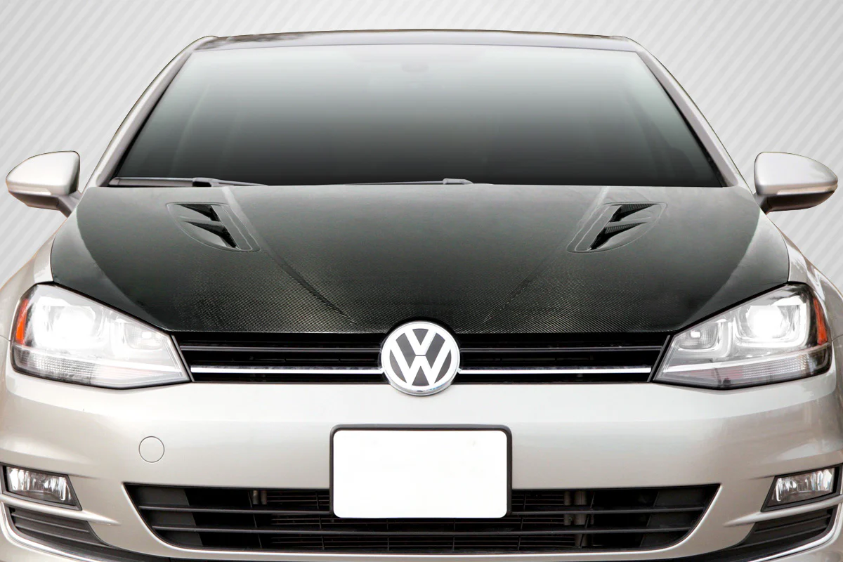 Volkswagen Golf GTi (2015-2021) Carbon Fiber DriTech K Design Hood - Image 5