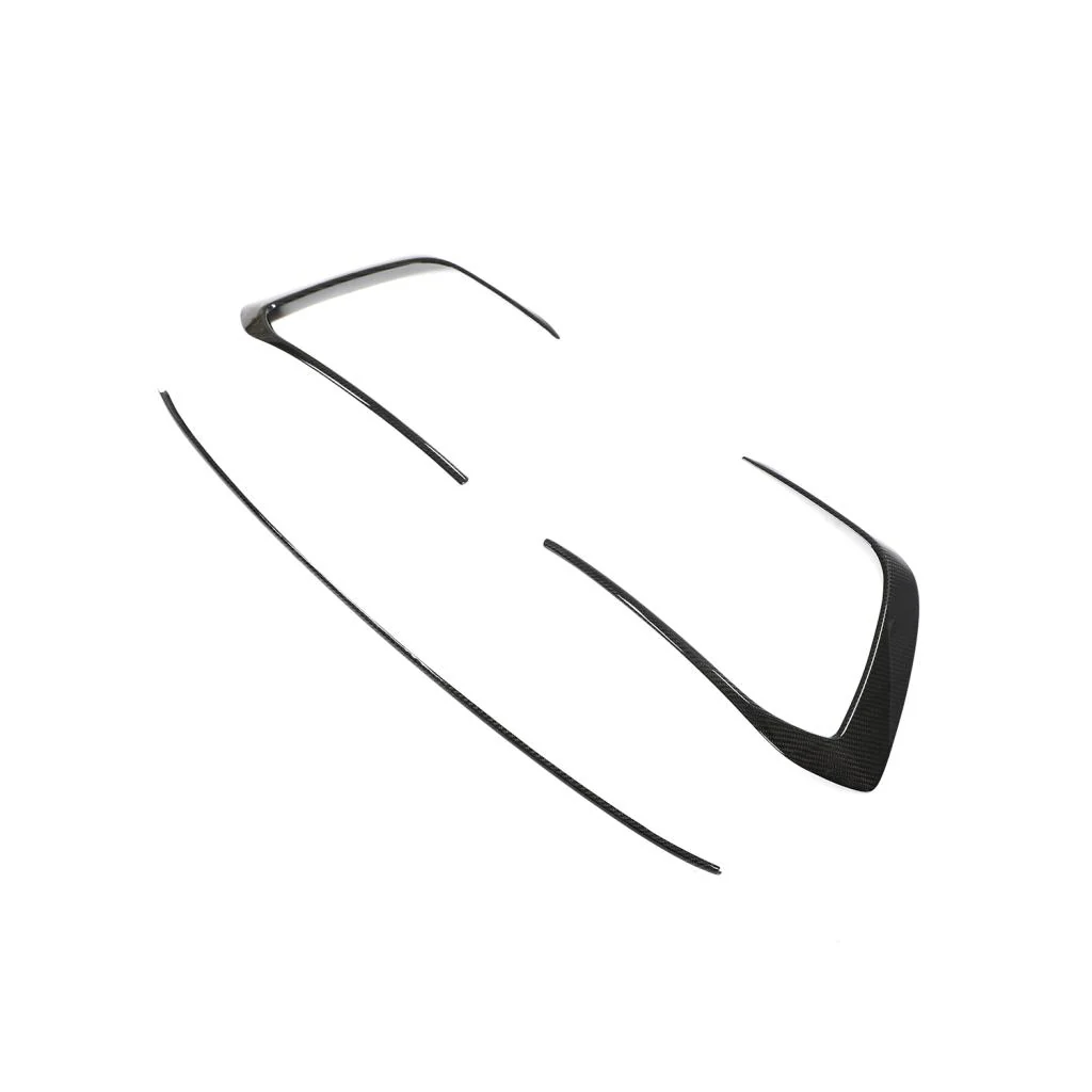 Volkswagen Golf GTi MK8 Carbon Fiber Front Bumper Canard - Image 3