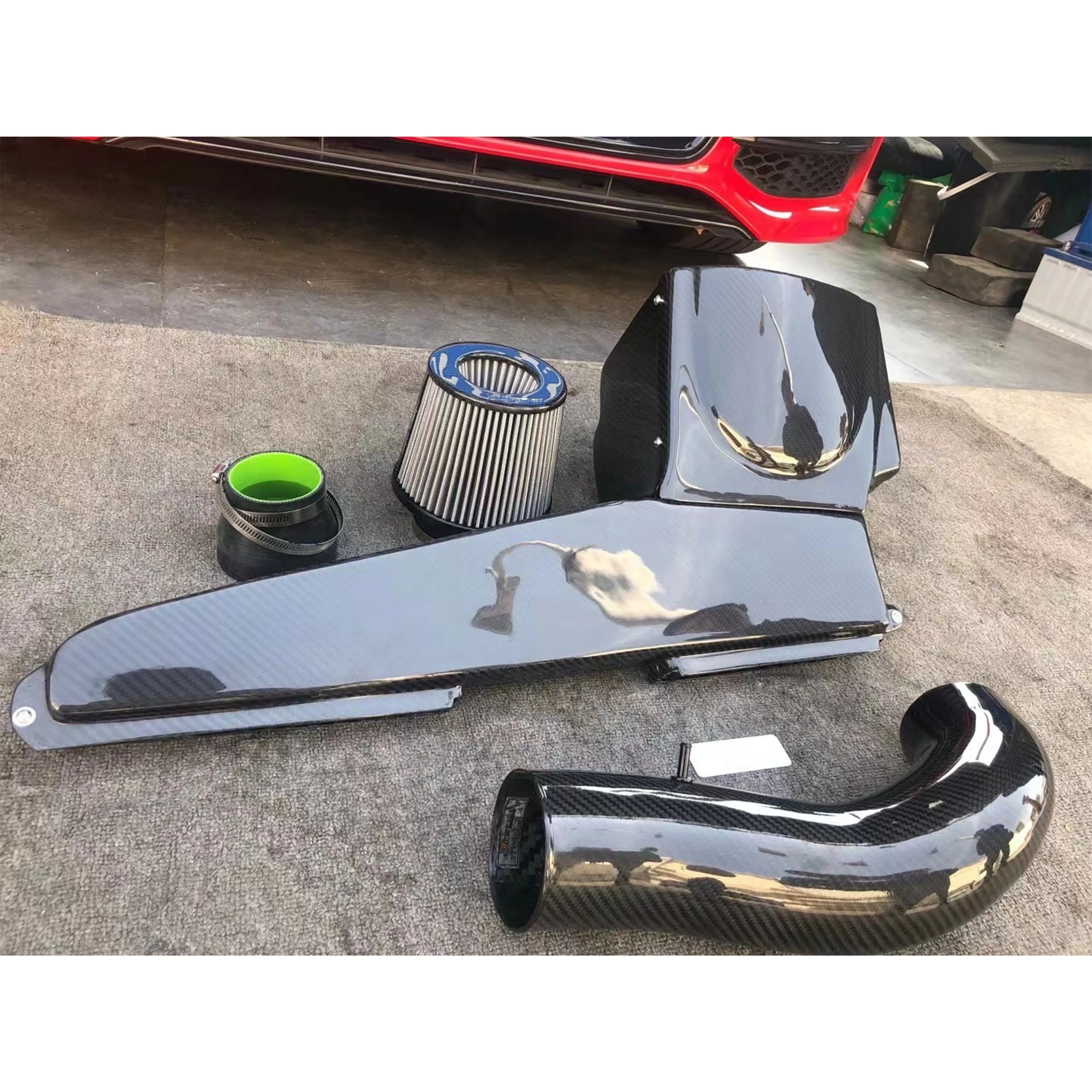 Volkswagen Golf GTi MK8 Carbon Fiber Intake Kit - Image 3