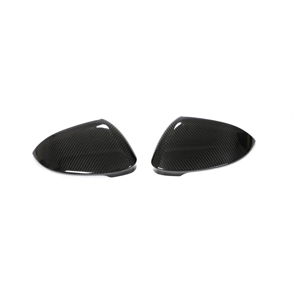 Volkswagen Golf GTi MK8 Dry Carbon Fiber Side Mirror Covers