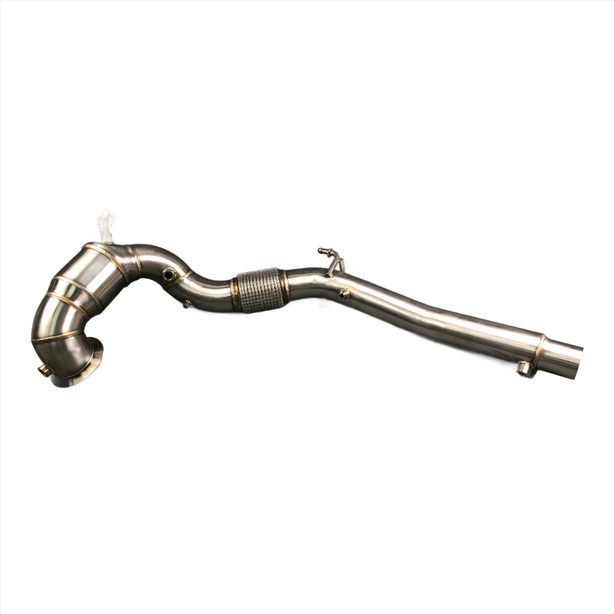 Volkswagen Golf GTi MK8 SS304 Catless Downpipe Exhaust - Image 2