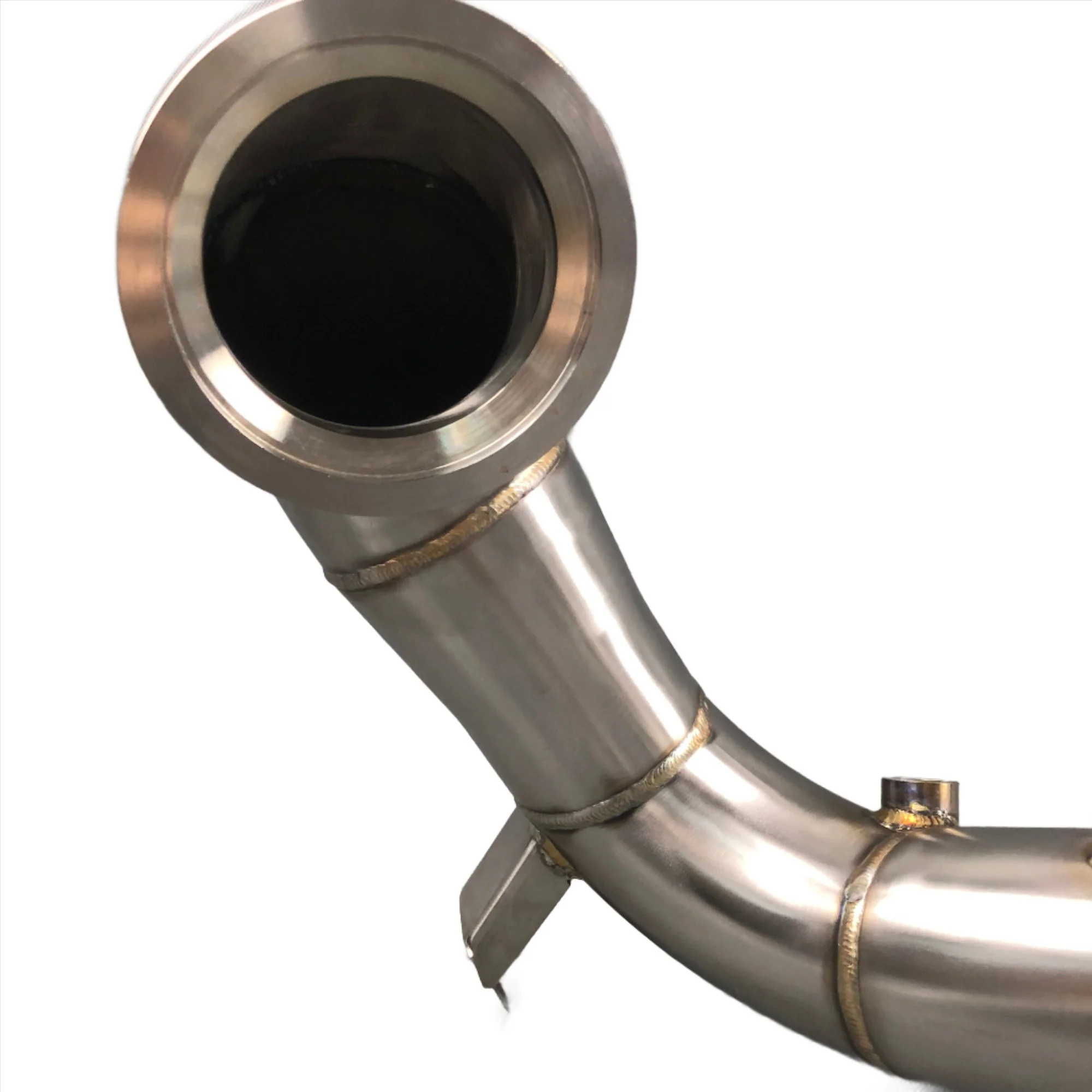 Volkswagen Golf GTi MK8 SS304 Catless Downpipe Exhaust - Image 4