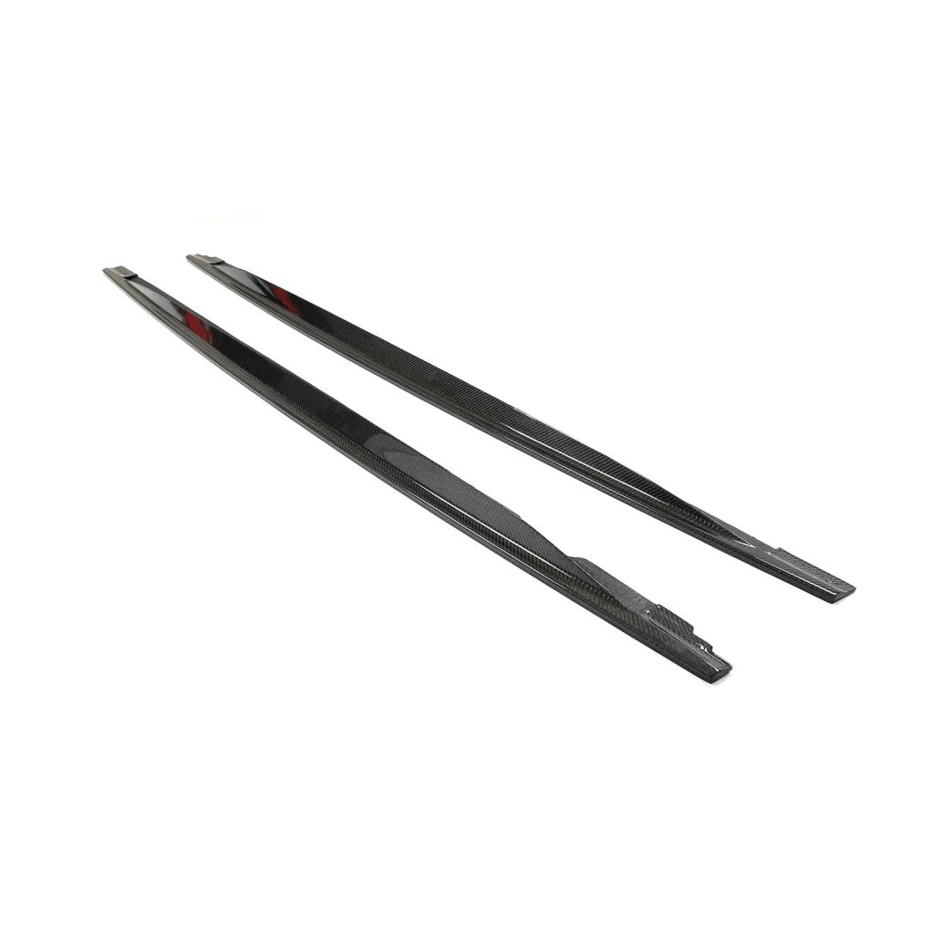 Volkswagen Golf R MK8 Carbon Fiber Side Skirts - Image 3
