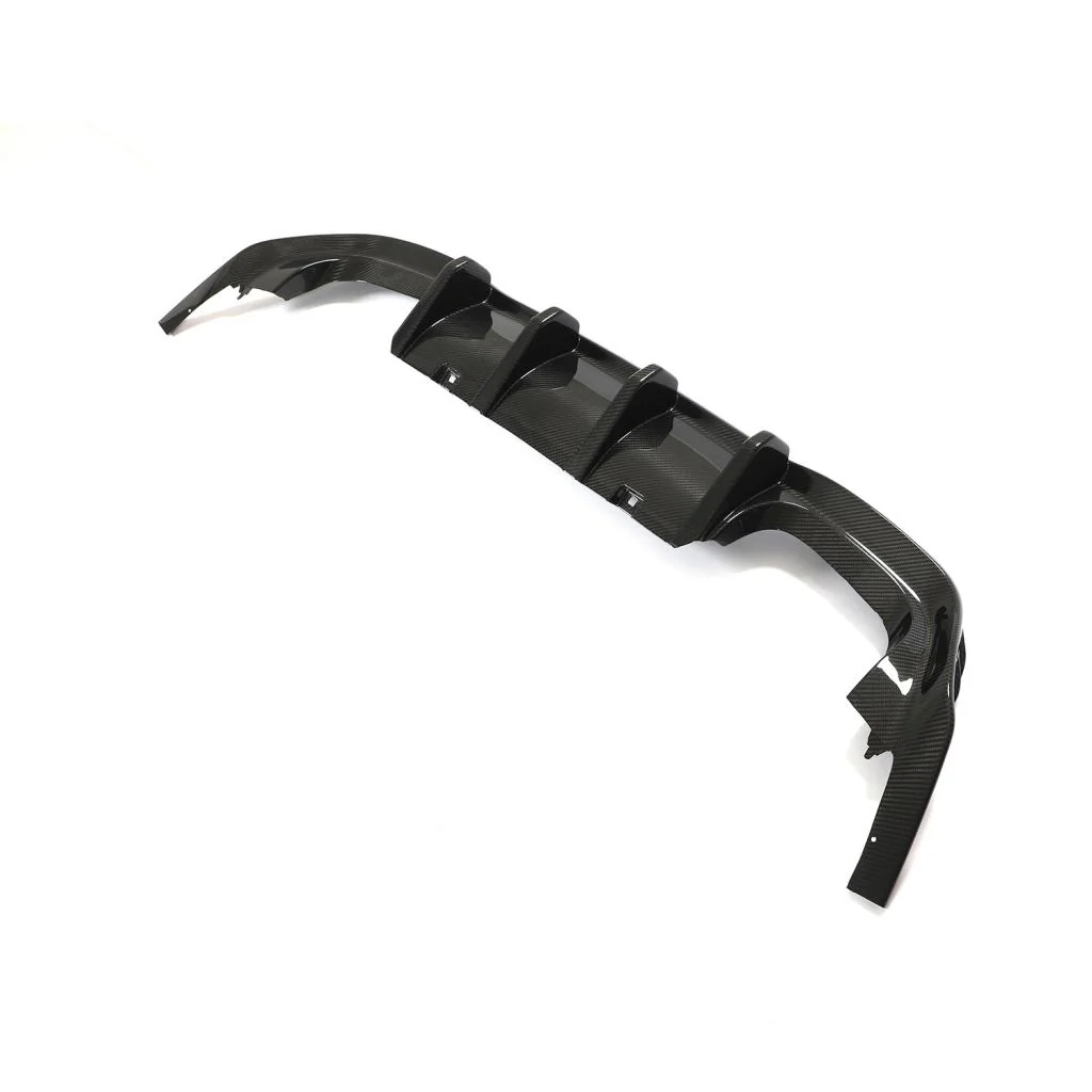 Volkswagen Golf R MK8 Dry Carbon Fiber Rear Diffuser - Image 6