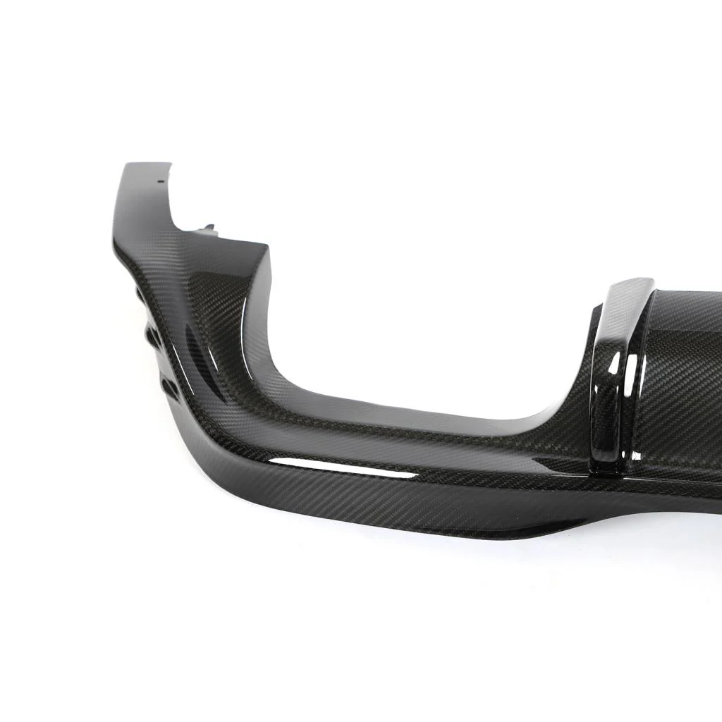 Volkswagen Golf R MK8 Dry Carbon Fiber Rear Diffuser - Image 9