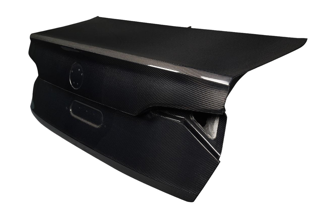 Volkswagen Jetta (2019-2023) Carbon Fiber OEM Look Trunk - Image 3