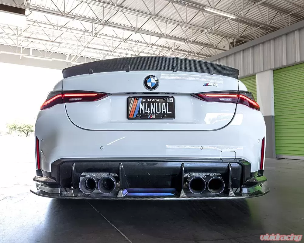 BMW M4 G82 Carbon Fiber Rear Trunk Spoiler - Image 15